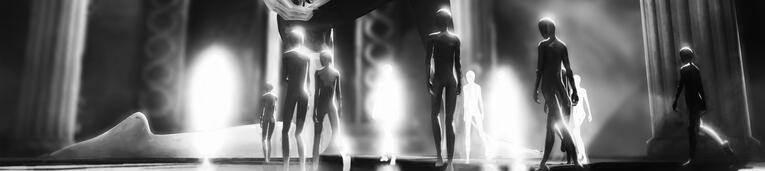 A sneak peek render from the REBIRTH MMD Zine